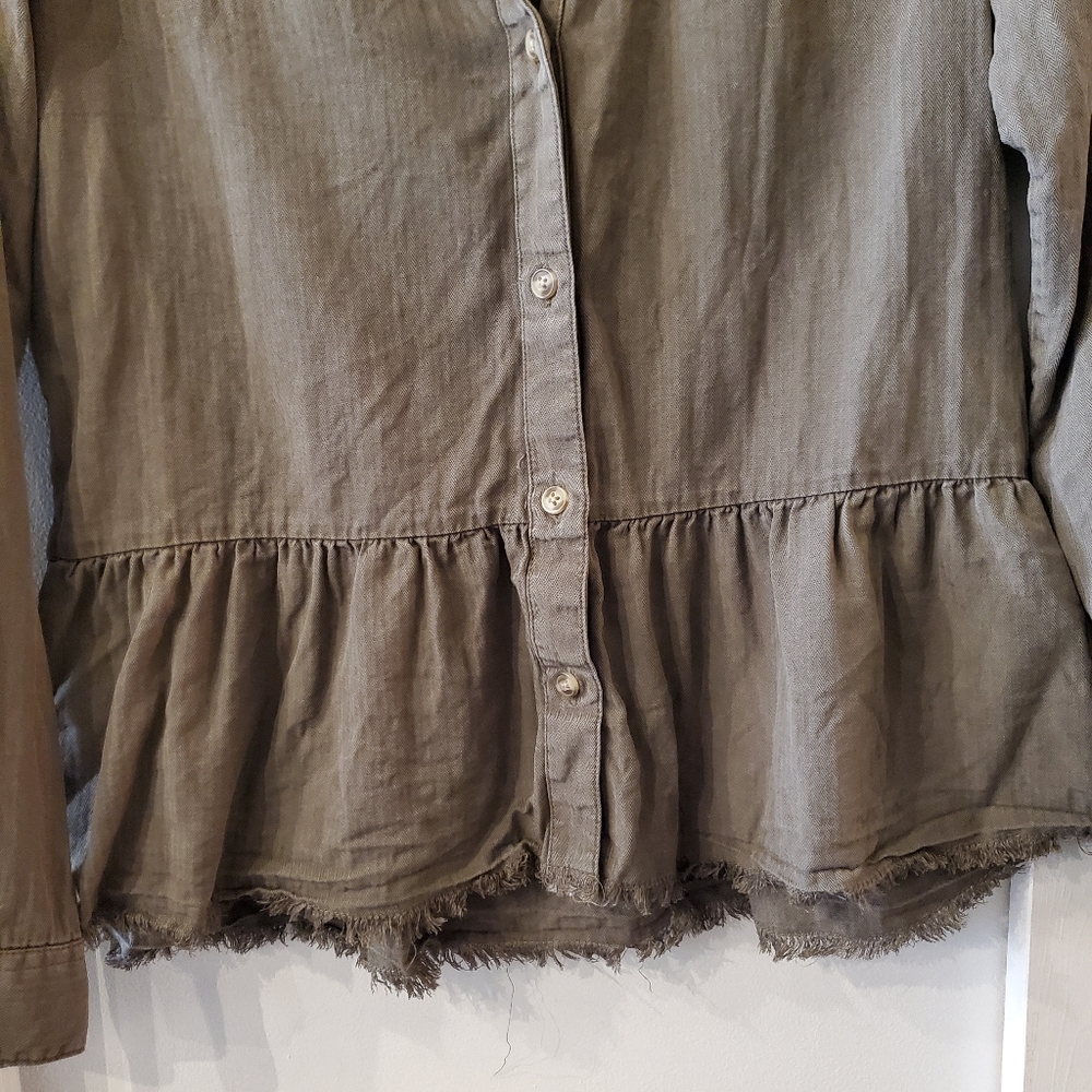 Harper Xs Button Down Blouse - image 3